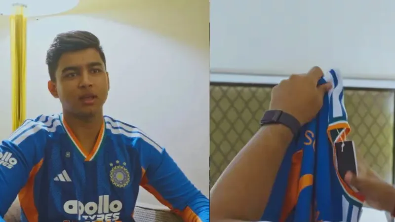 कौन-से नंबर की जर्सी पहनकर डेब्यू करेंगे वैभव सूर्यवंशी? सामने आया मजेदार वीडियो