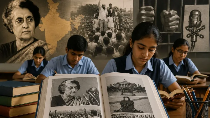 NCERT की नई किताब में जोड़ा गया Emergency का चैप्टर, अब स्कूली बच्चे भी पढ़ेंगे आपातकाल का इतिहास