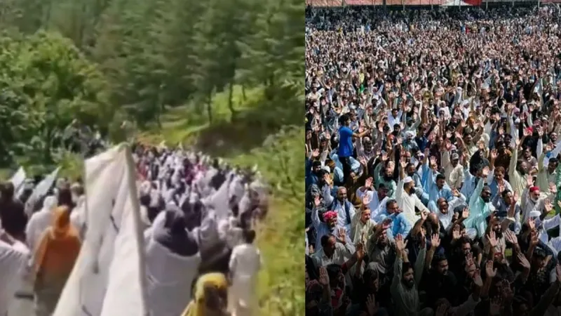 पाकिस्तान में गृह युद्ध! PoK में सड़कों पर उतरा लोगों का हूजुम, मुनीर-शहबाज की उड़ी नींद