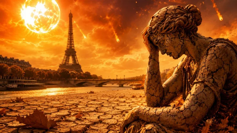 फ्रांस में आसमान से बरस रही आग! 40°C के पार पहुंचा पारा, क्या क्लाइमेट चेंज बना सबसे बड़ा खतरा?