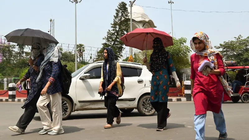 Weather Delhi ahead of the monsoon humidity and heat break records