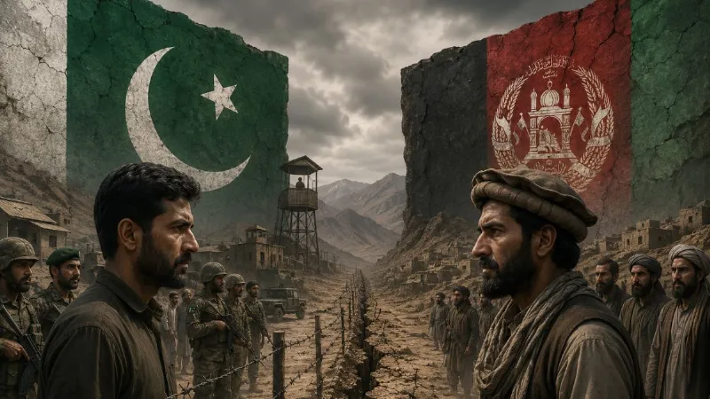 How did Pakistan and Afghanistan become enemies Durand Line dispute