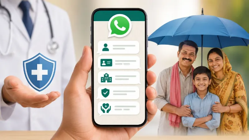 हॉस्पिटल से कार्ड तक... WhatsApp पर मिलेगी हर जानकारी, सरकार ने लॉन्च किया 'आयुष्मान सारथी' AI चैटबॉट