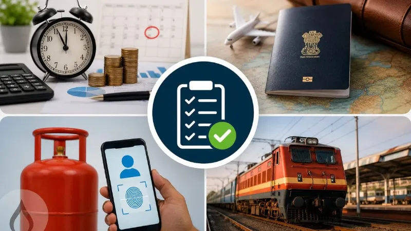इनकम टैक्स, पासपोर्ट से लेकर e-KYC तक... आज ही निपटा लें ये 4 जरूरी काम, वरना हो जाएगा भारी नुकसान