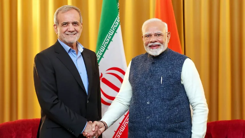 पीएम मोदी और ईरानी राष्ट्रपति मसूद पेजेशकियन के बीच बातचीत, इन मुद्दों पर हुई चर्चा
