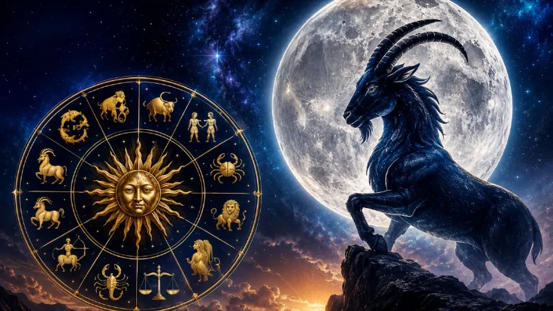 Today Horoscope The Moon entry into Capricorn could unlock good fortune for these zodiac signs