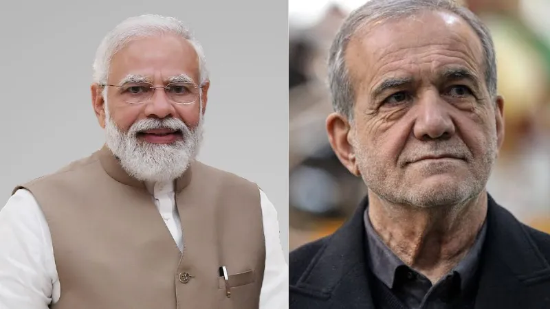 PM Modi and Iranian President Pezeshkian held a crucial telephonic conversation