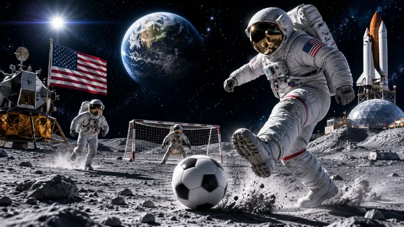 अगर अमेरिका जीता 2026 FIFA World Cup, तो चांद पर पहुंचेगी फुटबॉल... NASA ने किया ऐलान, जानें प्लान