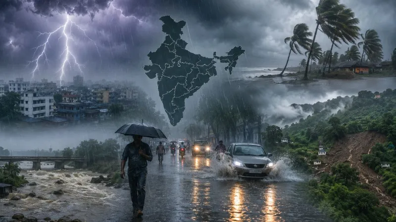 Monsoon: मानसून ने पकड़ी रफ्तार, अगले 8 घंटे में 16 राज्यों में होगी भारी बारिश, IMD ने जारी किया अलर्ट