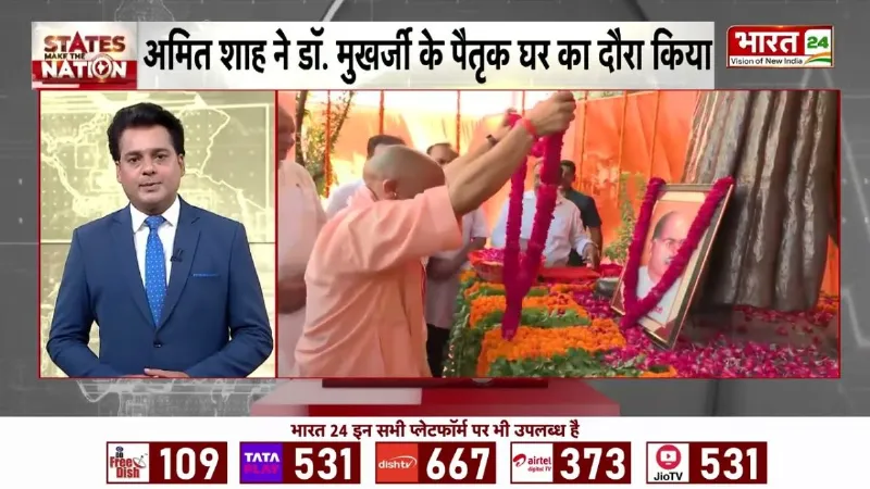 CM Yogi Speech: 125वीं जयंती पर श्यामा प्रसाद मुखर्जी को राष्ट्र का नमन, CM Yogi का भावुक संदेश