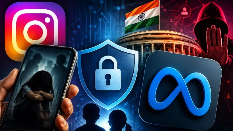 Instagram पर बच्चों की सुरक्षा को लेकर सरकार सख्त, फटकार पड़ते ही हरकत में आया Meta...बंद किए 1.60 लाख संदिग्ध अकाउंट