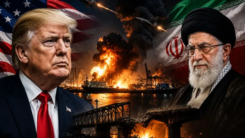 US Iran War US airstrikes cause devastation in Iran attacks range from Chabahar to Abu Musa Island