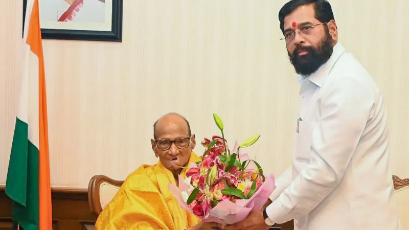 Maharashtra Will Sharad Pawar join the NDA Speculation mounts after meeting with Shinde