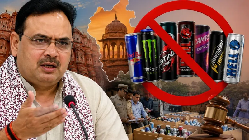 Major decision by the Rajasthan government 8 energy drinks including Red Bull and Sting banned in the state