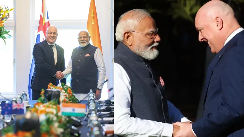 PM Modi met Prime Minister Christopher Luxon consensus reached on maritime security and logistics cooperation