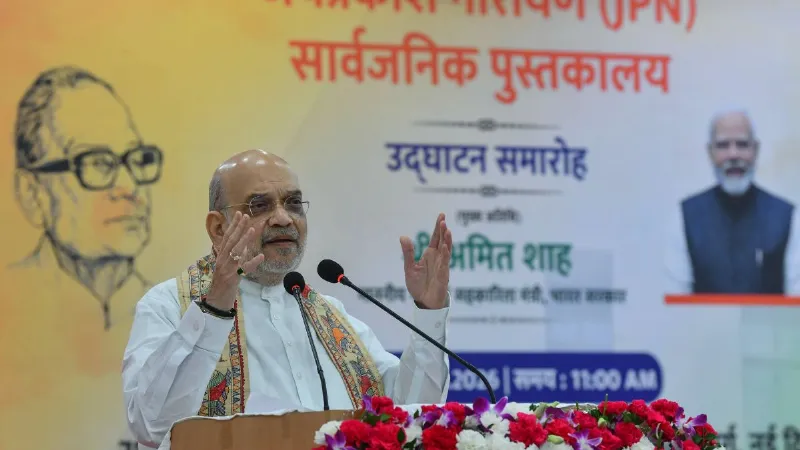 गृह मंत्री अमित शाह ने दिल्ली में किया JPN लाइब्रेरी का उद्घाटन, युवाओं को बताया पुस्तकालय का महत्व