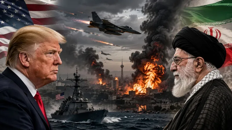 US-Iran War: अमेरिका ने ईरान पर फिर बरसाए बम, जहाज पर IRGC के हमले से भड़का विवाद, होर्मुज हुआ बंद