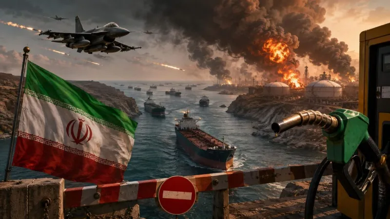 Iran closes the Strait of Hormuz war erupts Will petrol and diesel prices rise