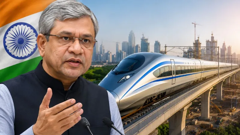 भारत की पहली Bullet Train अगले साल दौड़ेगी!  रेल मंत्री अश्विनी वैष्णव ने बताई लॉन्च की पूरी टाइमलाइन
