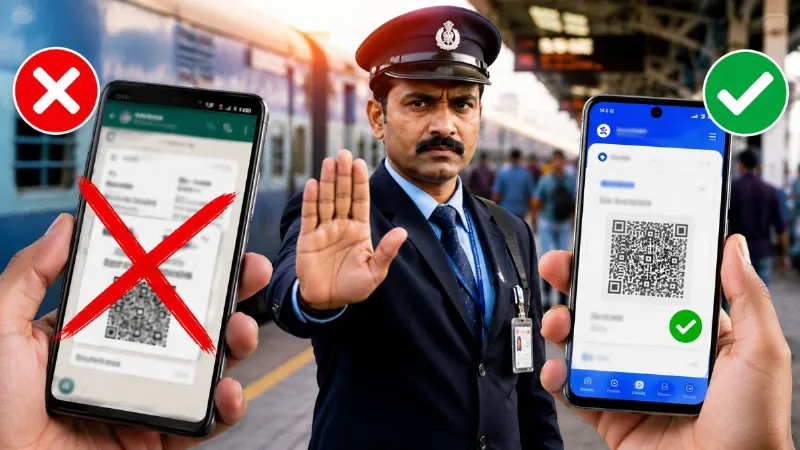 Train Ticket Rule: अब नहीं चलेगा व्हाट्सऐप या स्क्रीनशॉट वाला टिकट, रेल यात्रा से पहले जान लें नया नियम