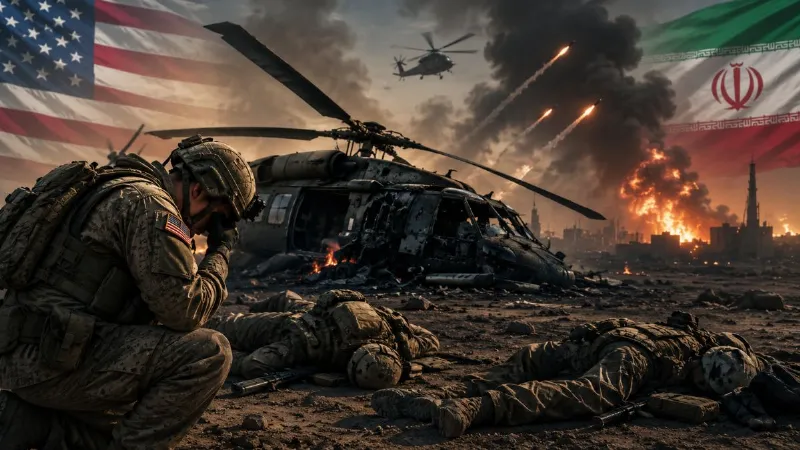 14 US soldiers have died so far in the US-Iran conflict 414 injured helicopter crash