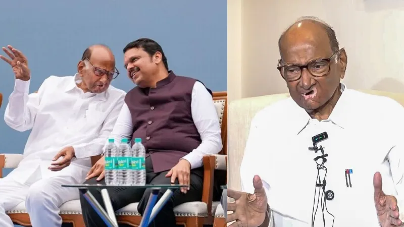 महाराष्ट्र में सियासी हलचल तेज, आधी रात CM फडणवीस से मिले NCP नेता, क्या NDA में शामिल होंगे शरद पवार?