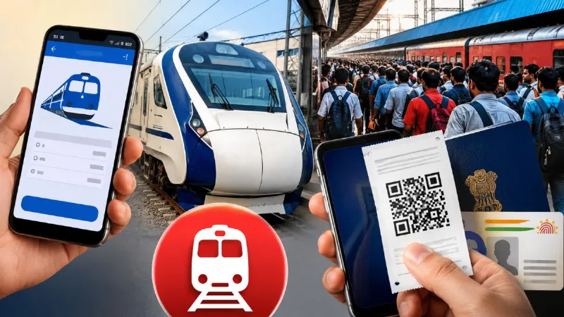 ट्रेन पकड़ने से पहले पढ़ लें! आज से लागू हुए IRCTC के नए नियम, एक गलती पर लग सकता है भारी भरकम जुर्माना