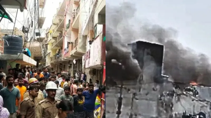 noida-mamura-house-fire-rescue-deaths-electric-bike