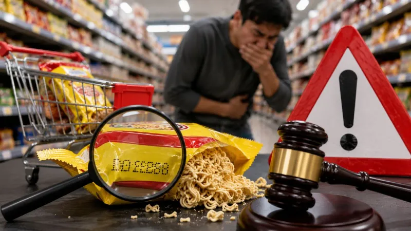 विशाल मेगा मार्ट को एक्सपायर्ड मैगी बेचना पड़ा महंगा, ग्राहक की बिगड़ी तबीयत, अब कोर्ट ने ठोका जुर्माना