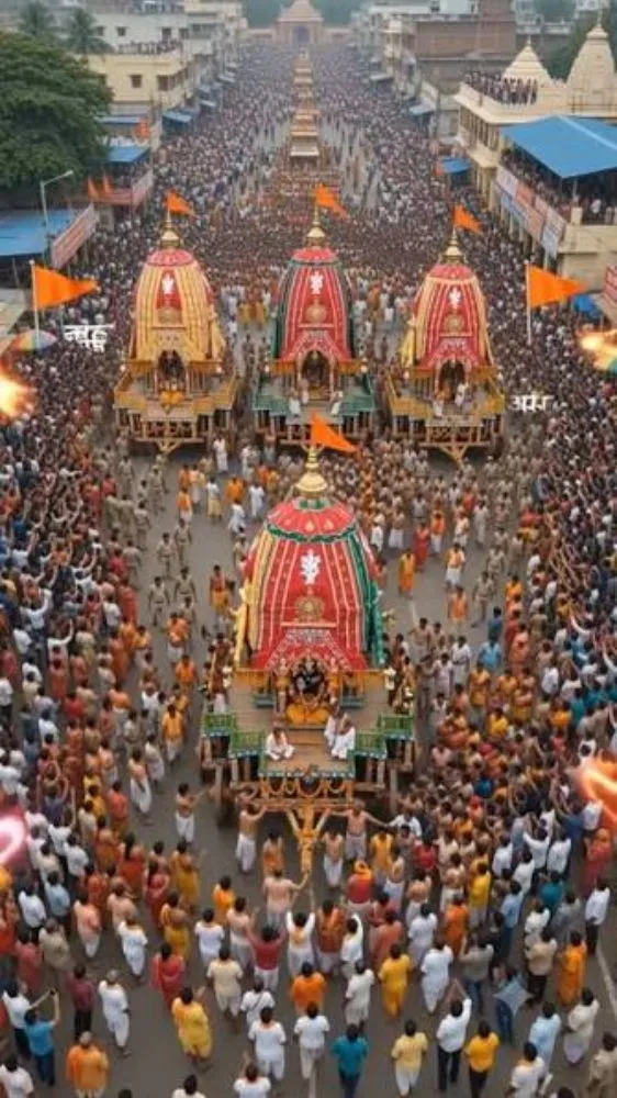 रवि योग में शुरू हुई जगन्नाथ रथ यात्रा 2026, जानें कब-कब होंगे कौन से प्रमुख अनुष्ठान