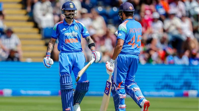 Rohit Virat achieve a major feat become the third Indian pair to amass an 8000-run partnership