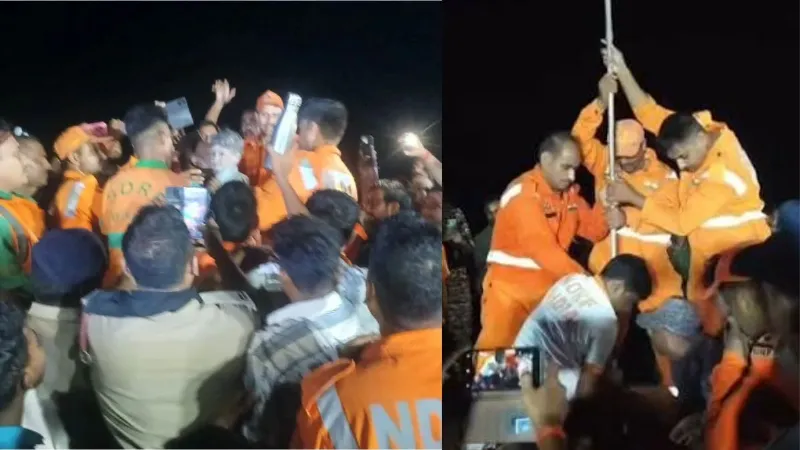 मौत के मुंह से बाहर आया 4 साल का पीयूष, 7 घंटे बाद NDRF ने ऐसे बचाई जान, 300 फीट गहरे बोरवेल में गिरा था मासूम