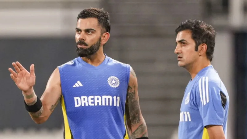 Are Virat Kohli and Gautam Gambhir not talking to each other Team India batting coach