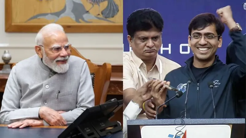 विक्रम-1 की सफलता पर PM मोदी ने की टीम से बात, बताया क्यों भेजा था 'वंदे मातरम्' कार्ड