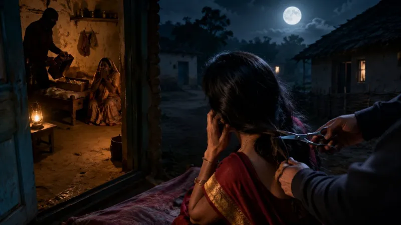 दरभंगा में 'बाल कतरवा' गैंग का खौफ! 8 दिन में दूसरी वारदात, रात के अंधेरे में काट रहे औरतों के बाल