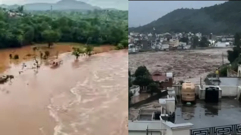 जम्मू-कश्मीर में में बारिश का कहर, बाढ़ में बहीं सैकड़ों गाड़ियां... चार की मौत, देखें तबाही का Video