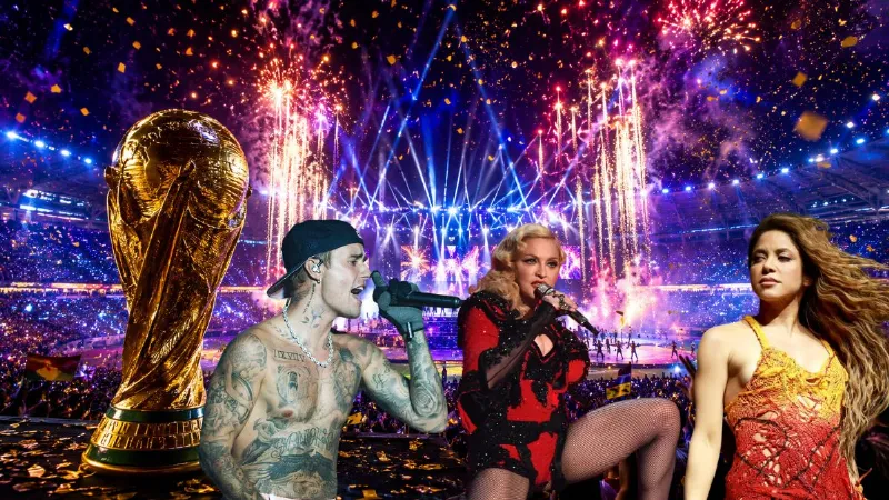 FIFA World Cup Final From Justin Bieber to Shakira stars to gather for the closing ceremony