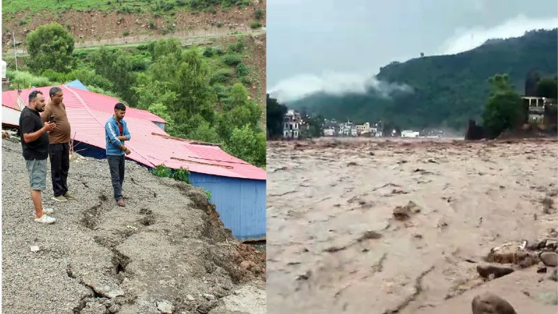 मॉनसून ने बदला रुख, कई राज्यों में भारी बारिश से तबाही, 16 लोगों की मौत, बाढ़ और भूस्खलन का कहर