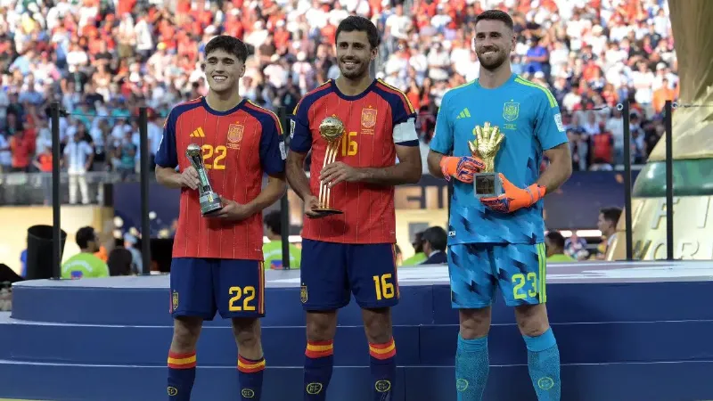 FIFA World Cup 2026 Mbappé wins Golden Boot Rodri named Best Player list of all winners