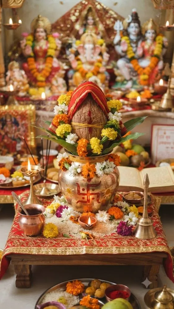 पूजा में कलश स्थापना क्यों है सबसे जरूरी? जानें इसके पीछे छिपे दिव्य रहस्य और चमत्कारी लाभ