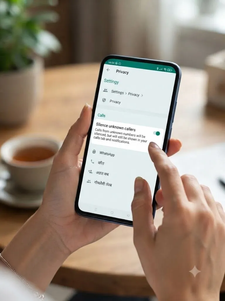 WhatsApp पर बार-बार आ रही हैं Unknown Calls? फ्रॉड से बचने के लिए करलें इस स्मार्ट सेटिंग को ON WhatsApp पर बार-बार आ रही हैं Unknown Calls? फ्रॉड से बचने के लिए करलें इस स्मार्ट सेटिंग को ON