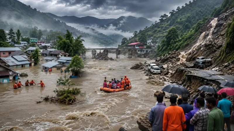 Monsoon Disaster: असम से हिमाचल तक बारिश बनी आफत, बाढ़-भूस्खलन ने बढ़ाई मुश्किलें, अब तक कई लोगों की मौत
