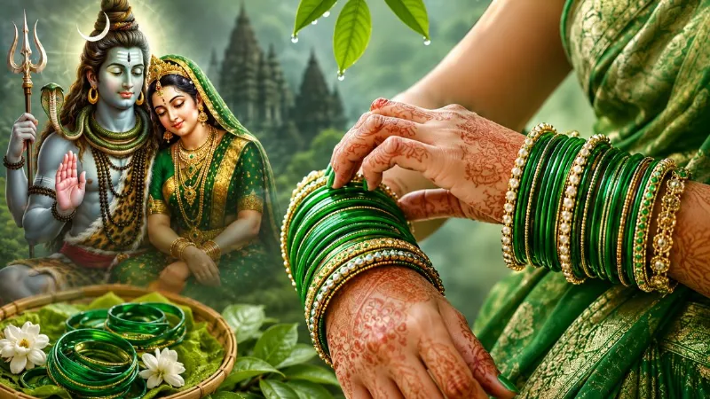why-women-wear-green-bangles-during-sawan-month-tradition