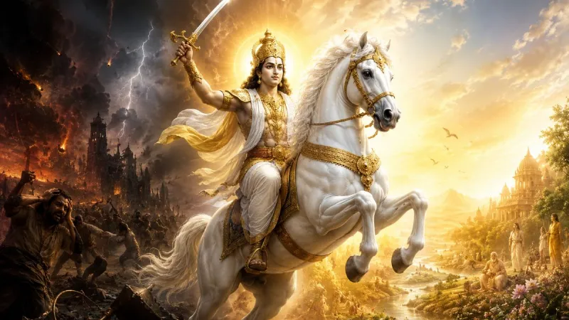 Kaliyuga End: कलयुग का अंत कब होगा? जानिए कल्कि भगवान के अवतार को लेकर क्या कहता है पुराण