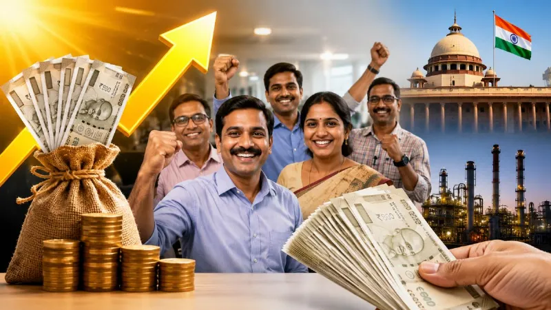 DA Hike: सरकारी कर्मचारियों के लिए खुशखबरी! सरकार ने महंगाई भत्ता बढ़ाया, इन कंपनियों में बढ़ेगी सैलरी