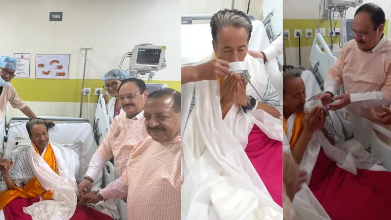 26 दिन बाद खत्म हुआ सोनम वांगचुक का अनशन, जेपी नड्डा ने पिलाया जूस, पीएम मोदी ने की अपील