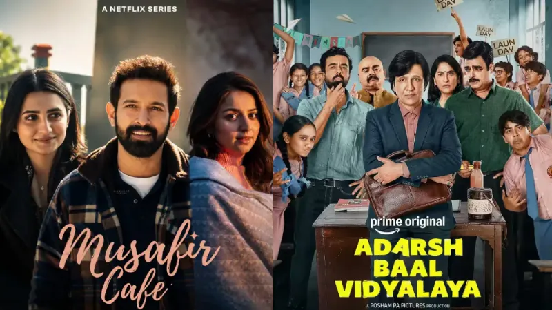 Friday OTT Releases Musafir Cafe Adarsh ​​Bal Vidyalaya watch 8 new films and series this weekend