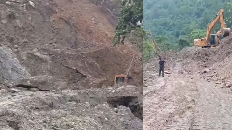 सिक्किम में बड़ा हादसा, सड़क बहाली के दौरान भूस्खलन, 2 श्रमिकों ने गंवाई जान