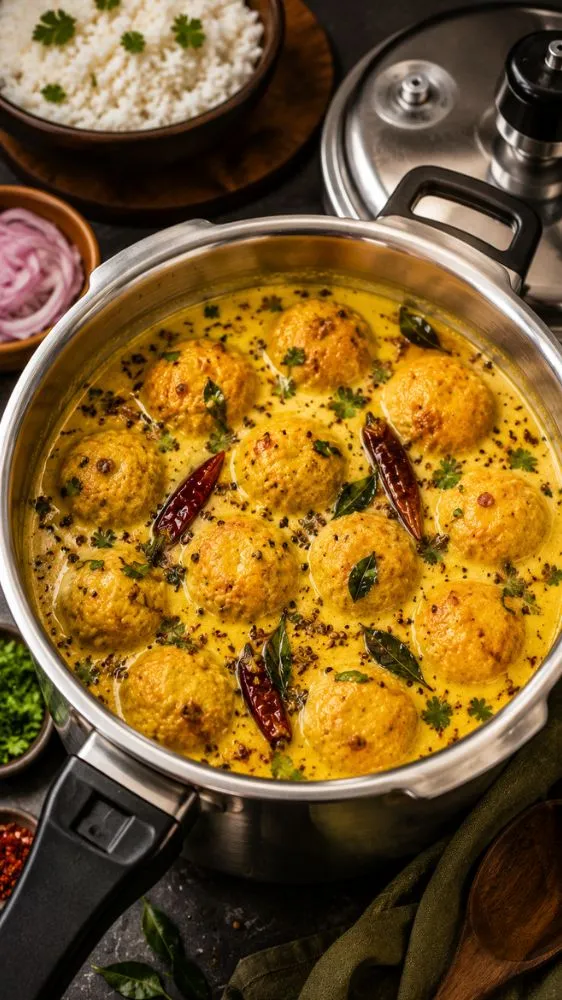 अब कड़ाही नहीं, कुकर में बनाएं लाजवाब कढ़ी-पकौड़ा! सिर्फ 3 सीटी में तैयार होगा स्वादिष्ट खाना