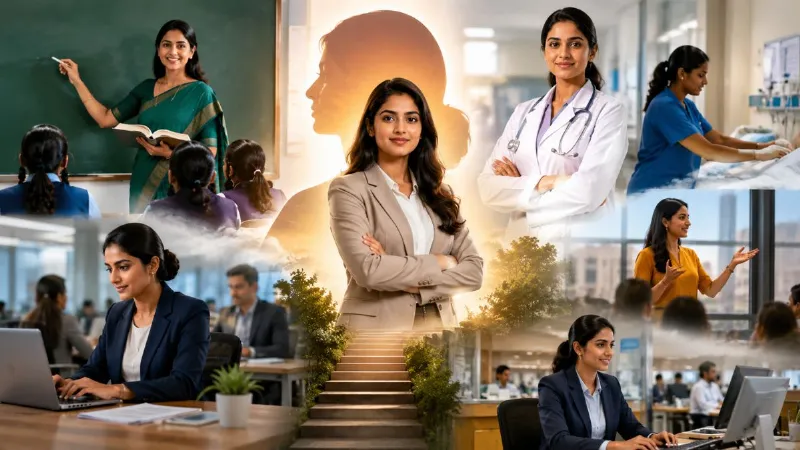 Jobs for Women: महिलाओं के लिए ये हैं सबसे बेहतरीन करियर ऑप्शन, जहां पैसे के साथ मिलता है सुकून